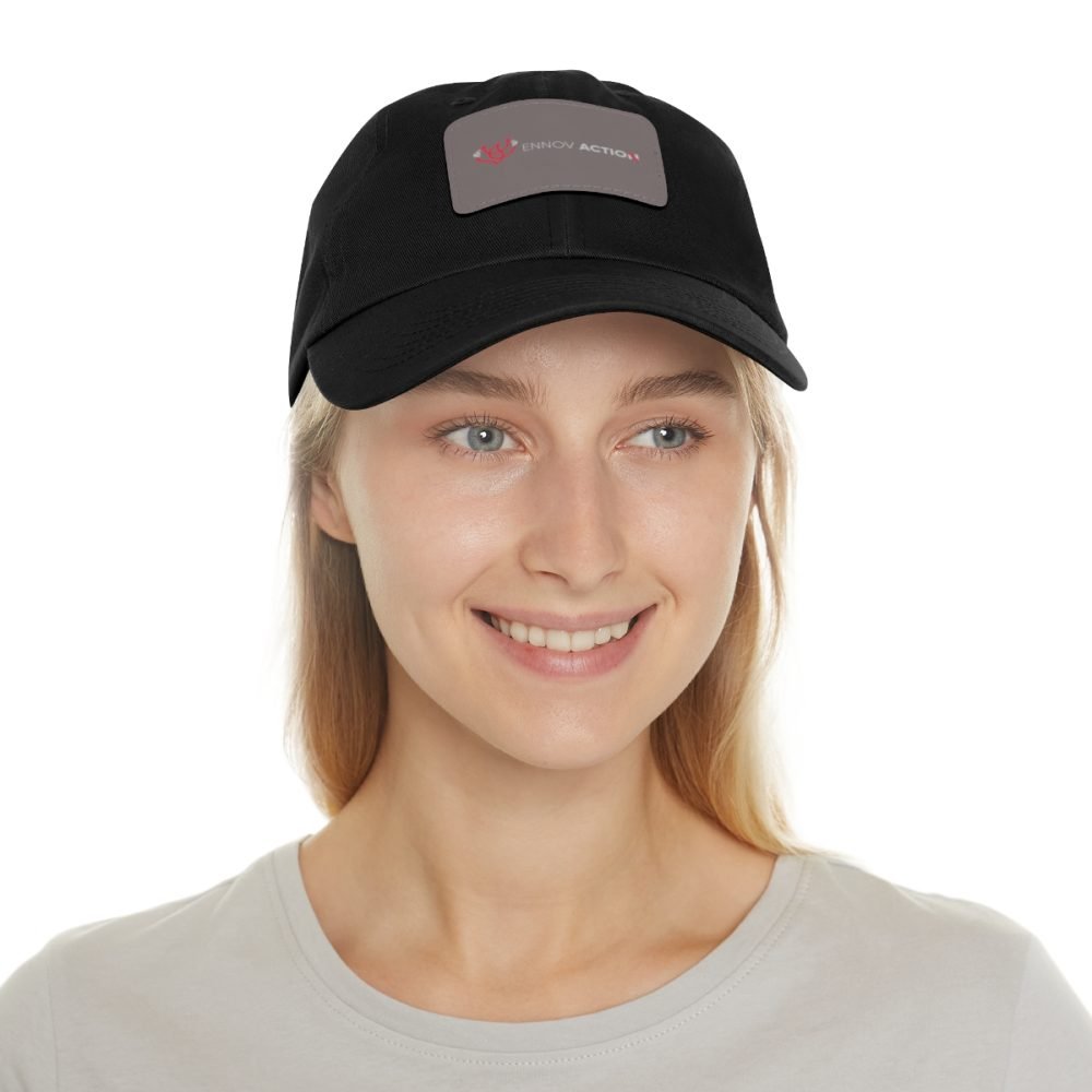 Hat with Leather Patch (Rectangle) - Image 11