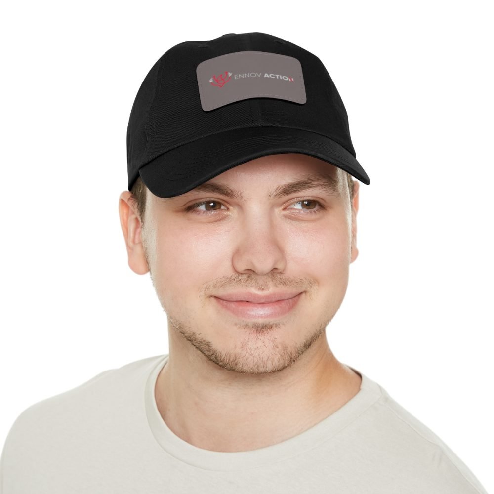 Hat with Leather Patch (Rectangle) - Image 12