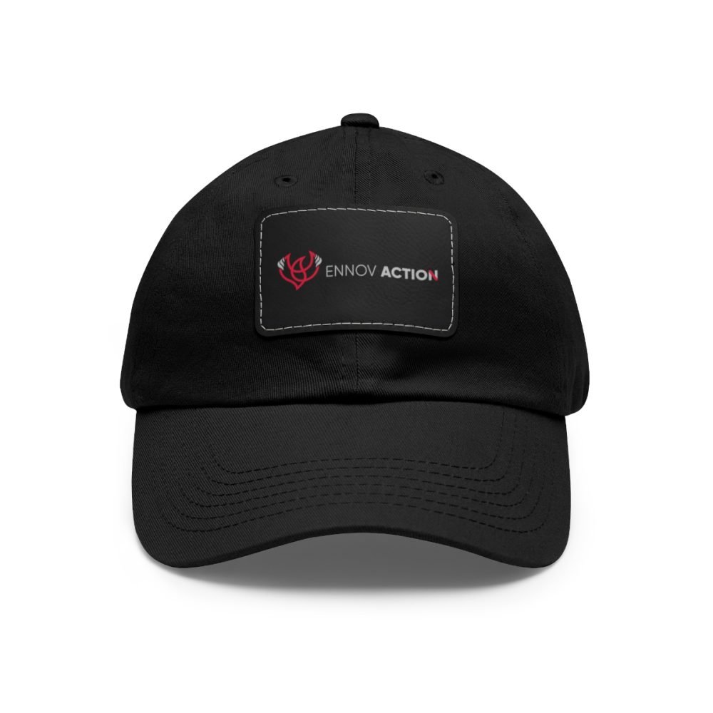 Hat with Leather Patch (Rectangle) - Image 2